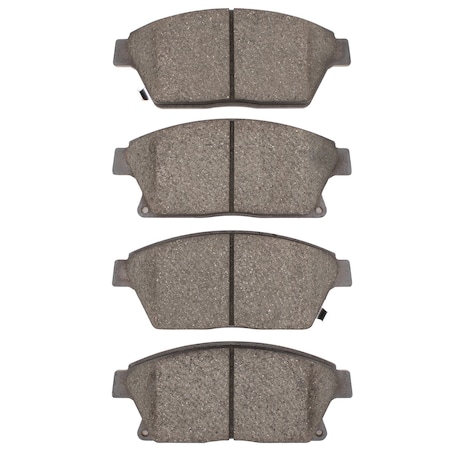 Dynamic Friction Co DFC 5000 Advanced Brake Pads - Ceramic 1551-1467-00