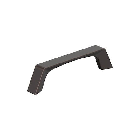 Amerock Evolve 3-3/4 inch (96mm) Center-to-Center Oil-Rubbed Bronze Cabinet Pull, 25PK 25VMP37071ORB