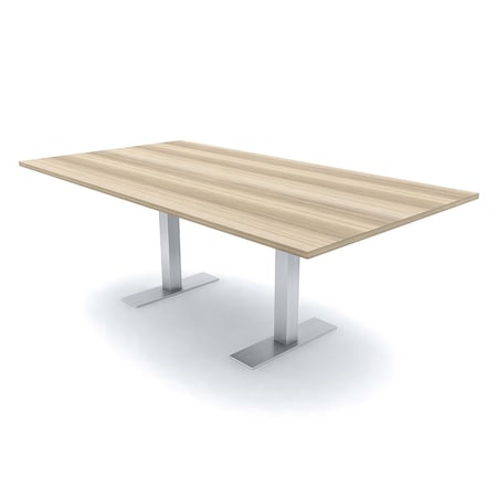 Skutchi Designs 6 Person Conference Table With Power Unit | 6' Rectangular Table | Harmony Series HAR-REC-48x72-T-K525-NA