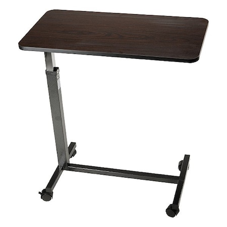 Dynarex Overbed Table, 30 in L, Laminate 10456