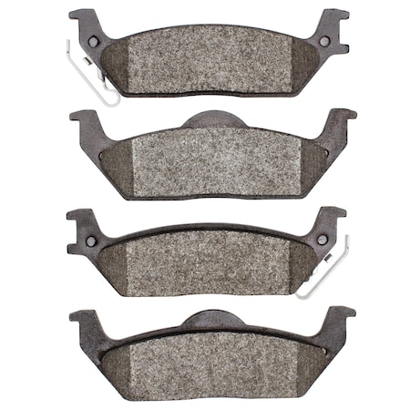 Dynamic Friction Co DFC 5000 Advanced Brake Pads - Semi Metallic 1551-1012-00