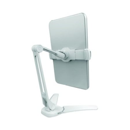 Kanto Kanto DS250W Wall Mount for Smartphone, Tablet - White - 2.20 lb Load Capacity - Aluminum DS250W
