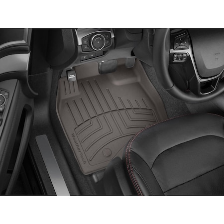Weathertech Cocoa Rear FloorLiner HP, 2020 - 2025 Lincoln Aviator 4715763IM
