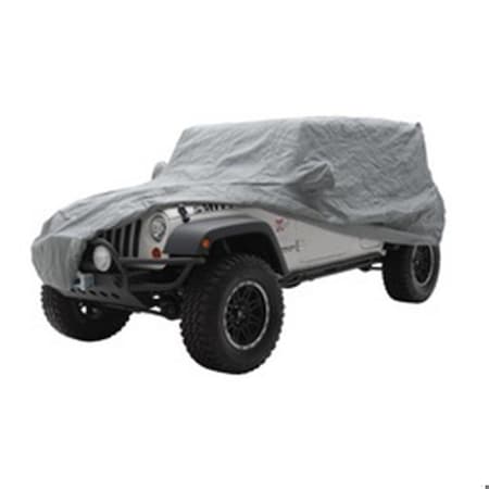 Smittybilt 0718 WRANGLER JK  2 DOOR COMPLETE COVER  W/STORAGE BAG LOCK & CABLE  GRAY 830