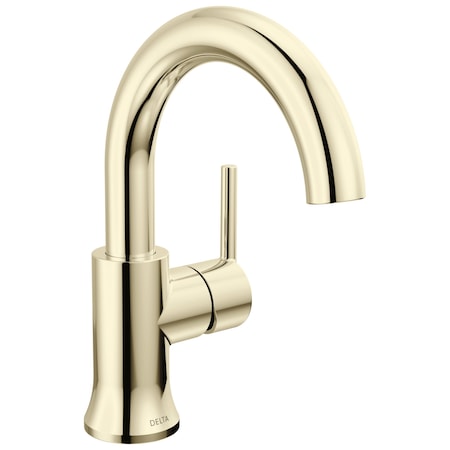 Delta Trinsic Single Handle Bathroom Faucet In Polished Nickel 559HA-PN-DST