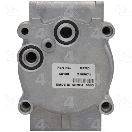 4-Seasons AC Compressor with Clutch for 1992-2002 Ford Escort 58130