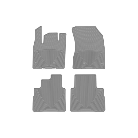 Weathertech Grey, Front and Rear All Weather Floor Mats W575GR-W576GR