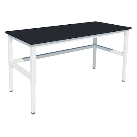 Instock Heavy Duty Table, Steel, Steel Frame, Petal White GRHD-4830-AE-2