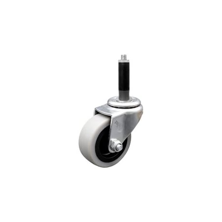 Service Caster 2 Inch Thermoplastic Rubber Wheel 3/4 Inch Expanding Stem Caster SCC SCC-EX05S210-TPRS-34