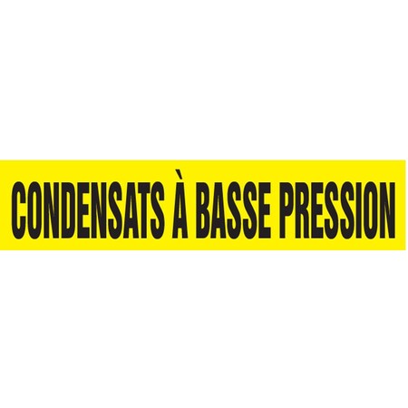 Accuform FRENCH PIPE MARKER CONDENSATS CRPK485SSH