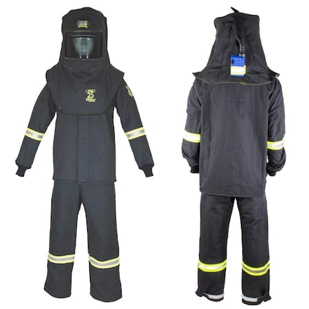 Oberon Arc Flash Clothing Kit, Black, S TCG3B-ES-S+HVSL