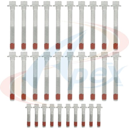Apex Automobile Parts APEX Engine Cylinder Head Bolt Set AHB390