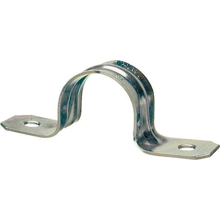 Halex Strap, Conduit Use, 2 in, Steel, Galvanized 26126