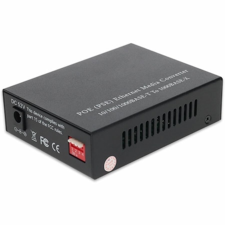 Add-On 10/100/1000BASE-TXRJ-45 X2 TO 1 OPEN SFP PORT POE+ 30W MEDIA CONVERTE ADD-GMC-2RJSFP-POE+
