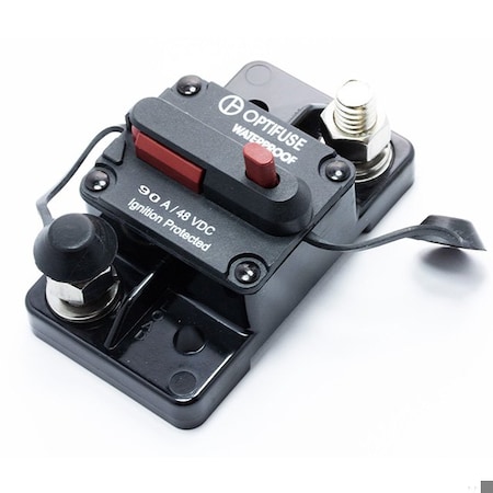 Optifuse Circuit Breaker, 353 Series, 25 to 300A, 3kA at 48V DC 353090