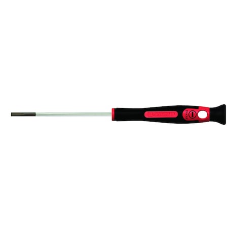 Bondhus 1/8 x 4 in PrecisionGrip Slotted Screwdriver 1675814005