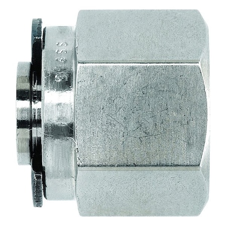 Brennan Industries Plug, StainlessSteel, Compression1/16in NS0304-01-SS