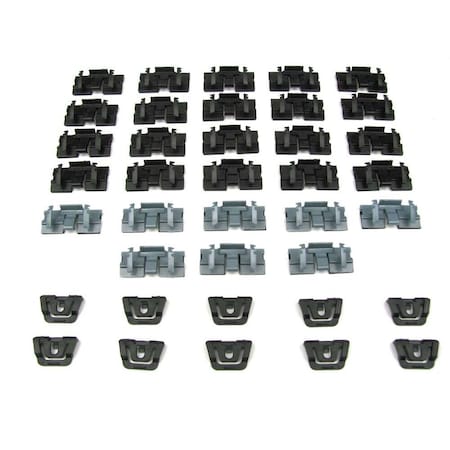 Precision Replacement Parts Molding Clip Kit - set of 38 PCK-430-82
