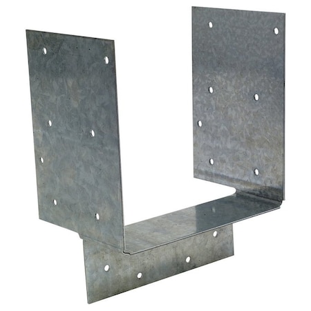 Simpson Strong-Tie HH Header Hanger, 5-1/8 in H, 5-1/2 in W, Steel, Galvanized HH6