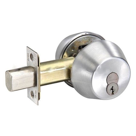 Yale Commercial D200 Series Deadbolt Grade 2, Satin Chrome B-D212 626