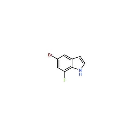 Ak Scientific 5-Bromo-7-fluoro-1H-indole (1g), CAS 883500-73-0 Y3267-1g