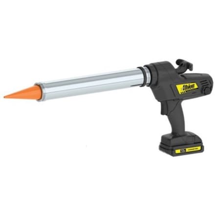 Albion 20oz Cordless Bulk Gun w/ Orange Cone Nozzles 18 Volt DL-45-T17E