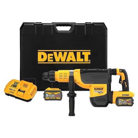Dewalt 60V Max Cordless Rotary Hammer, 2,210 bpm, 60V DC DCH775X2