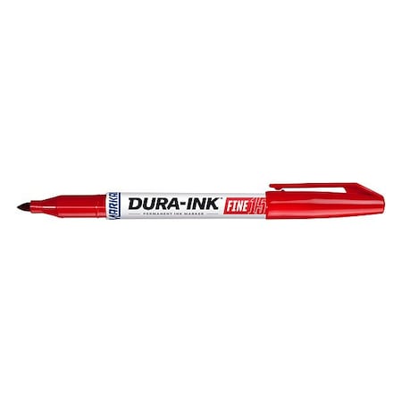 Markal Industrial Marker, Fine Tip, Red Color Family, Ink 96022