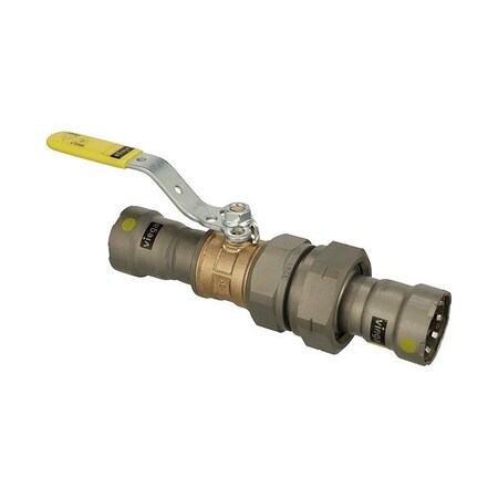 Viega Manual Two-Way Ball Valve, 6.99 in L 30695