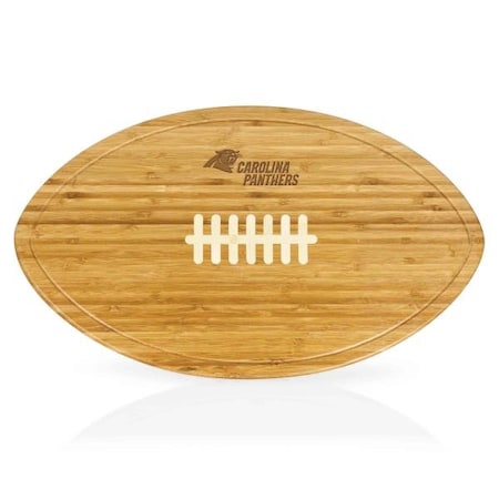 Picnic Time Family Of Brands NFL Carolina Panthers - Kickoff Football Cutting Board & Serving Tray 908-00-505-053-2