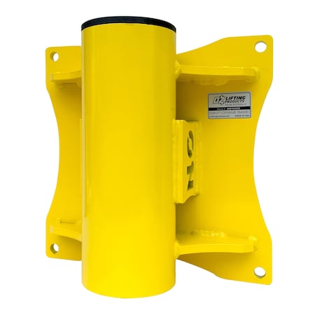 Oz Lifting Products Mounting Base, 2,500 lb Capacity, Silver OZWALL4