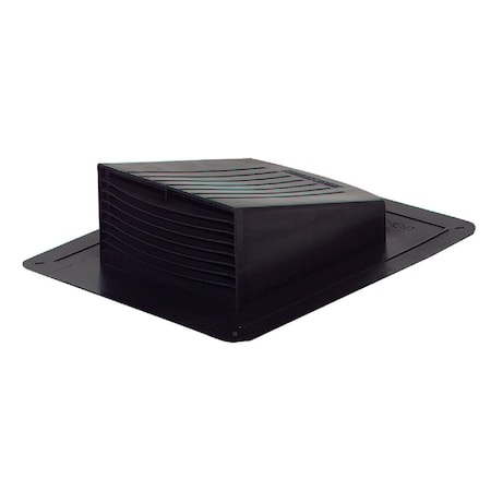 Dundas Jafine 4'' Black Plastic Roof Vent Cap RL4P