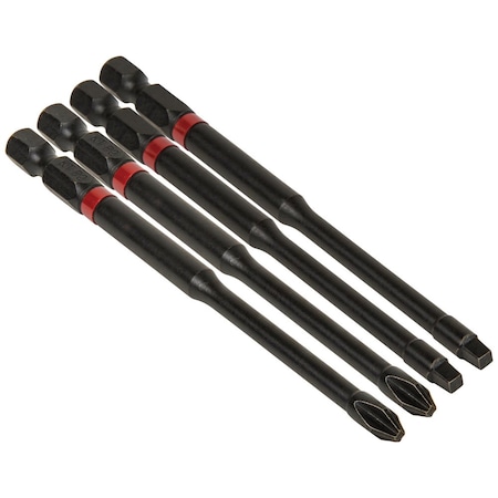 Klein Tools Pro Impact Power Bits, Assorted 4-Pack 32795