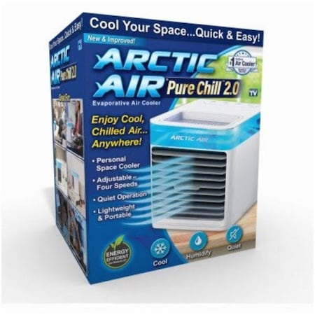 Ontel Products Pure Chill 2.0 Personal Space Cooler - 4 Speeds, As Seen On TV ON572861