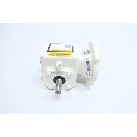 Boston Gear RIGHT ANGLE GEAR REDUCER 0.2HP 30:1 BKCF710-30KP-B4-6S1