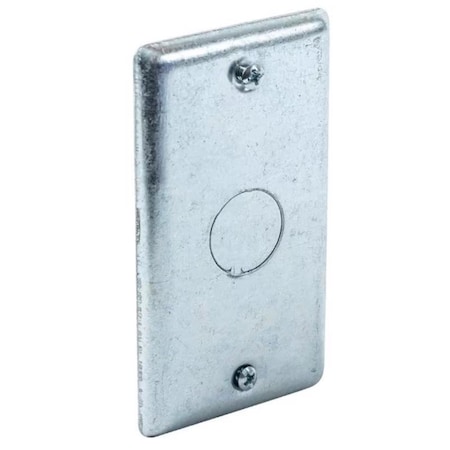 Southwire Rectangle Steel 1 gang Box Cover G19430-UPC