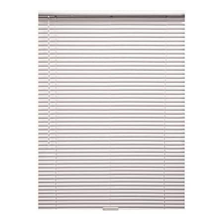 Designers Touch White Cordless Room Darkening Premium Vinyl Blind 1 in. Slats 34.5 in. W x 64 in. L 10793478583898