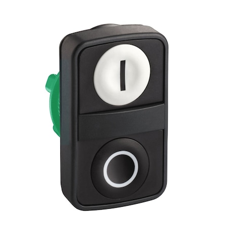 Schneider Electric Push Button Operator, Flush, Momentary / Momentary Action, Not Applicable Release, Non-Illuminated ZB5AA7121