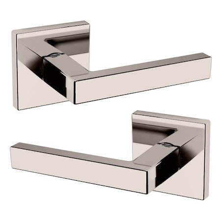 Baldwin Baldwin Preconfigured L023 Lever with R017 Rose Passage Lock with 2-3/8in Backset and Full Lip L023055PASS