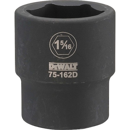 Dewalt Impact Socket, 3/4 IN DR, 1-5/16 SAE DWMT75162OSP
