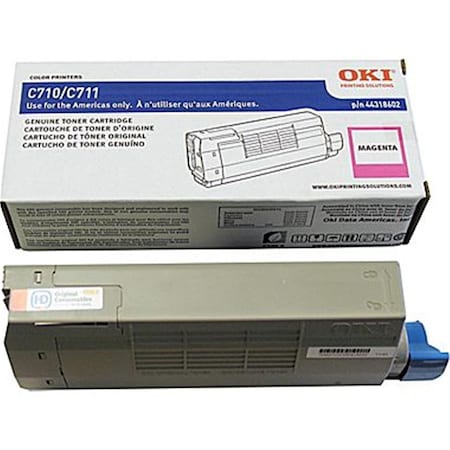 Oki C711 Series Magenta Toner Cartridge 44318602