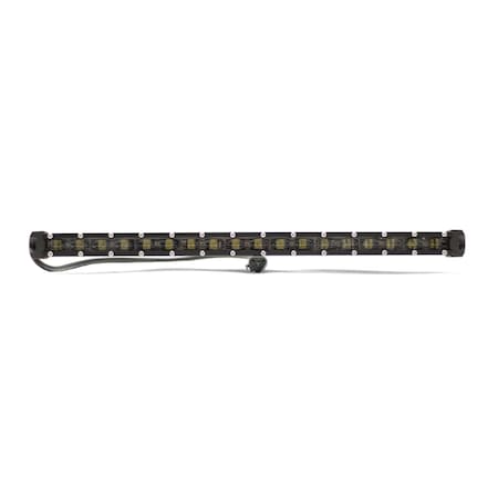 Race Sport Lighting Lopro Series Ultra Slim 20In 90W Led Light Bar W/ White/Amber Function RSLP20