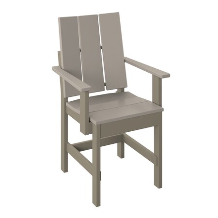 Polybird MODERN DINING CHAIR.        SAND AND WEATHERWOOD POLYBIRD P9-R