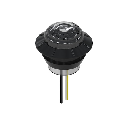 Austin Hardware Amber 3/4 Side Marker Gromet Mount Pc/P2 Clear Lens 5In Wire LED-M100-05-01-00-AC