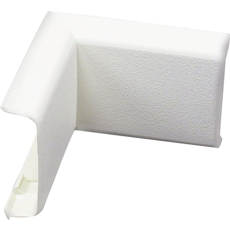 Legrand 90 Deg Flat Elbow Raceway, Ivory NM7