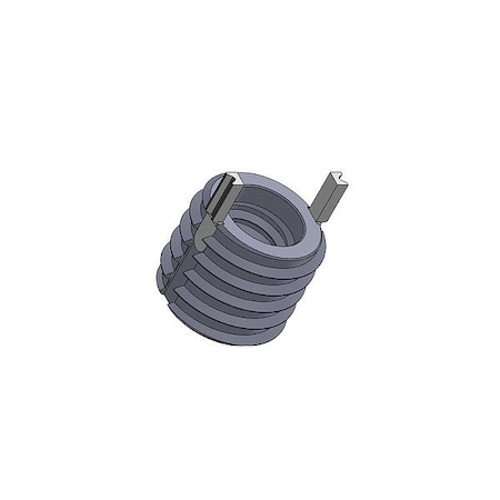 Zoro Select Key Locking Insert, 7/32 in L, PK10 217-076291