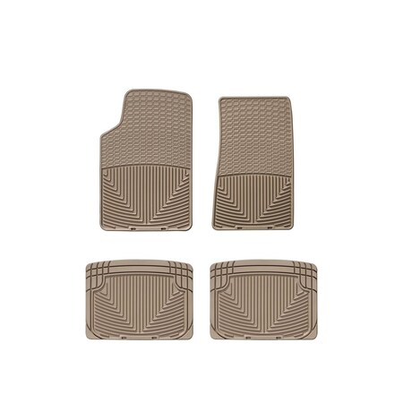 Weathertech Tan, Front and Rear All Weather Floor Mats W47TN-W20TN