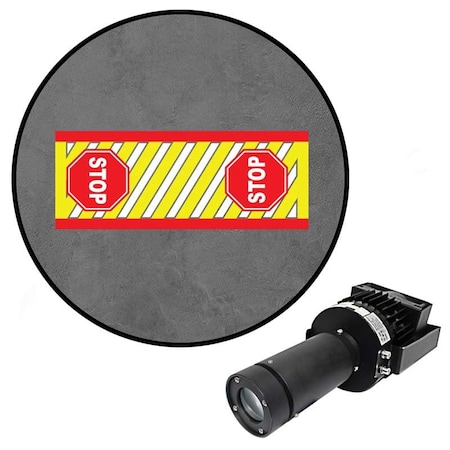 Visual Workplace Virtual LED Safety Walkway Projector 66-3139-601EXT-PS301