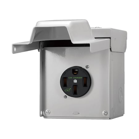 Newhouse Electric 50A Heavy Duty EV Power Outlet Box EVBH-50A