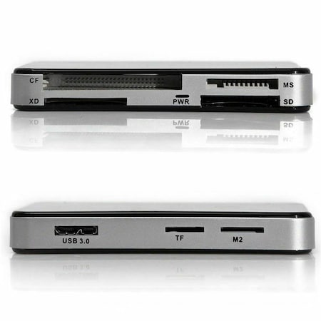 Upgrade USB 3.0 8-in-1 Compact Flash Multi Card Reader CF Adapter Micro SD MS XD 5Gbps UP3739684